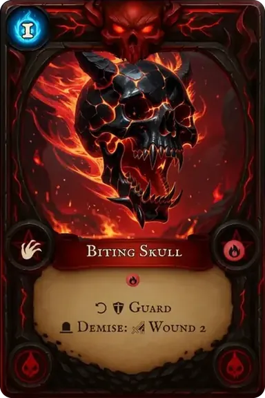 Biting Skull